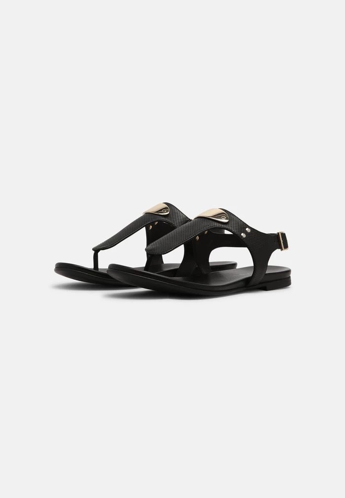 Sandale ANNA FIELD Anna Field T-bar Sandals Noir Femme | YPR-7410200